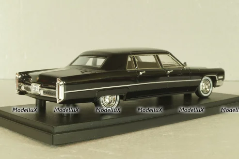 Cadillac Fleetwood Series 75 limousine 1968, black, 44400, NEO 1:43
