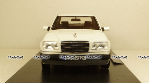 Mercedes E-Klasse (W124) E320 year 1989 arctic white, iScale 1:18