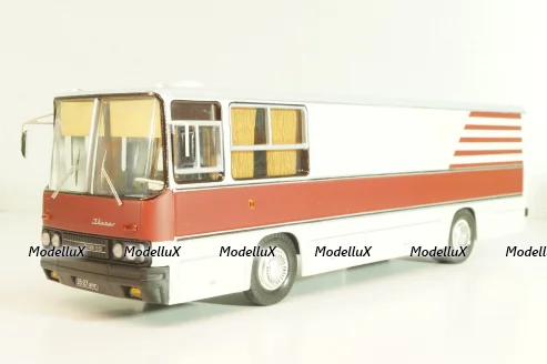 Икарус-260 грузовой, белый/красный, MD3122, Modellux 1:43