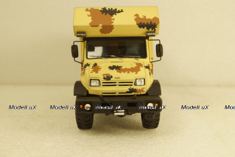 Зил-432730 Бычок 4х4 Кемпиг, KV мастерская 1:43