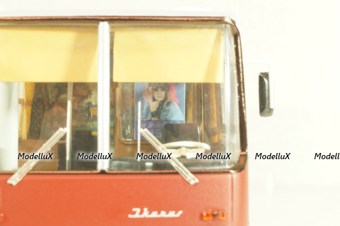 Икарус-260 грузовой, белый/красный, MD3122, Modellux 1:43