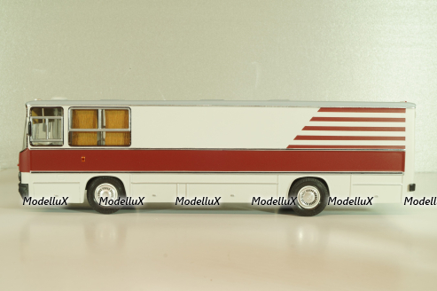 Икарус-260 грузовой, белый/красный, MD3122, Modellux 1:43