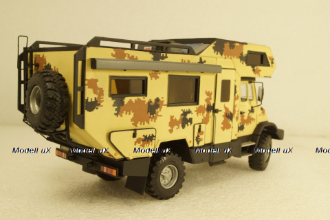 Зил-432730 Бычок 4х4 Кемпиг, KV мастерская 1:43