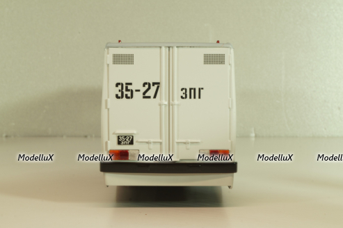 Икарус-260 грузовой, белый/красный, MD3122, Modellux 1:43