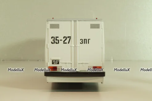 Икарус-260 грузовой, белый/красный, MD3122, Modellux 1:43