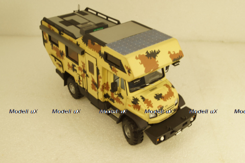 Зил-432730 Бычок 4х4 Кемпиг, KV мастерская 1:43