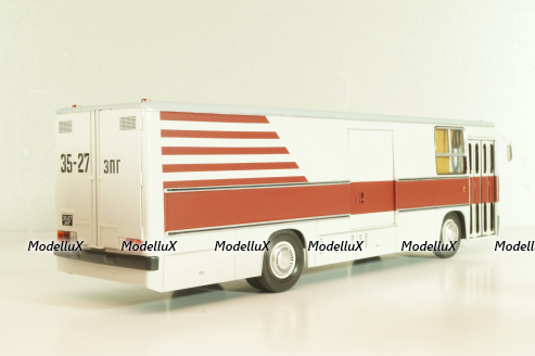Икарус-260 грузовой, белый/красный, MD3122, Modellux 1:43