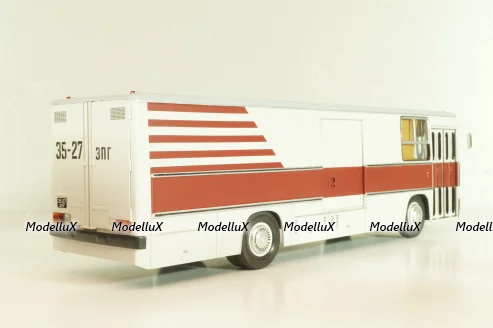 Икарус-260 грузовой, белый/красный, MD3122, Modellux 1:43