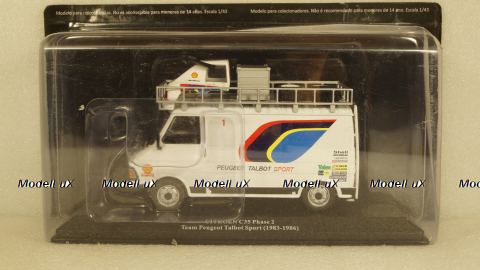 Citroen C35 - Peugeot Talbot Sport 1983/1986, Rally Assistance №1