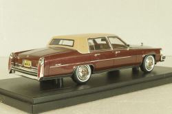 Cadillac Fleetwood Brougham 1991, maroon/beige, 43358, NEO 1:43
