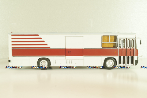 Икарус-260 грузовой, белый/красный, MD3122, Modellux 1:43