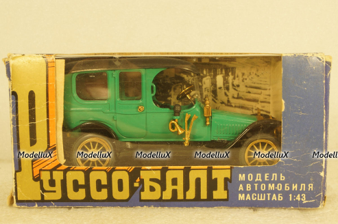 Руссо-Балт Лимузин 1912, А32, сентябрь 1985г.,Тантал/Радон 1:43