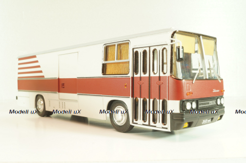 Икарус-260 грузовой, белый/красный, MD3122, Modellux 1:43