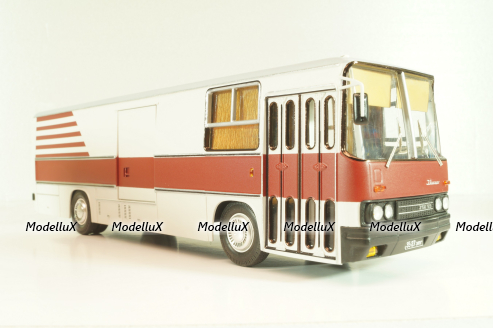 Икарус-260 грузовой, белый/красный, MD3122, Modellux 1:43