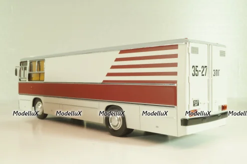 Икарус-260 грузовой, белый/красный, MD3122, Modellux 1:43