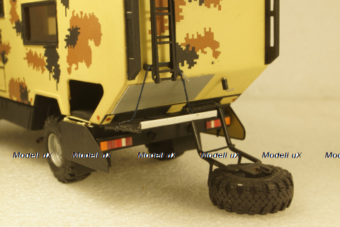 Зил-432730 Бычок 4х4 Кемпиг, KV мастерская 1:43