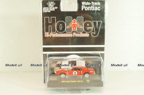 Pontiac Firebird 400 H.O 1968, red, 31500-HS26, M2 1:64