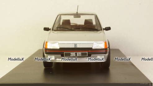 Peugeot 205 GTI 1988, silver, WB124063, WhiteBox 1:24