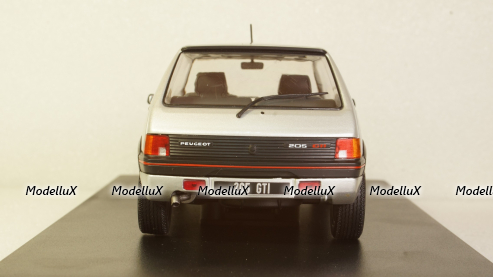 Peugeot 205 GTI 1988, silver, WB124063, WhiteBox 1:24
