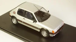 Peugeot 205 GTI 1988, silver, WB124063, WhiteBox 1:24