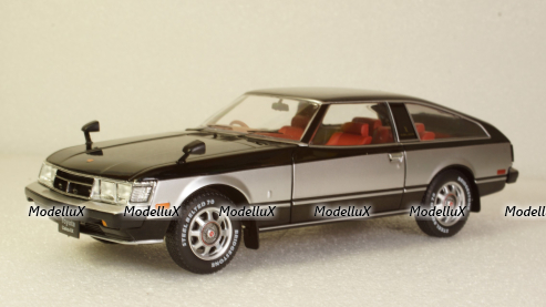 Toyota Celica XX black/silver 1978, WB124060, WhiteBox 1:24