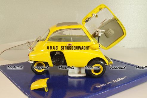 BMW Isetta 250 ADAC 1955, yellow, 08941, Revell 1:18