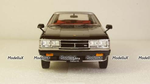 Toyota Celica XX black/silver 1978, WB124060, WhiteBox 1:24