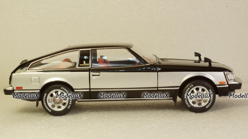 Toyota Celica XX black/silver 1978, WB124060, WhiteBox 1:24