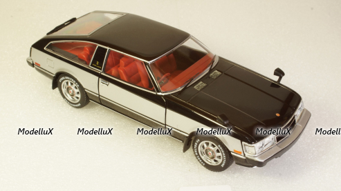 Toyota Celica XX black/silver 1978, WB124060, WhiteBox 1:24