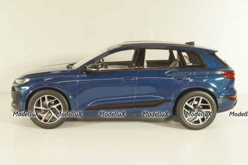 Audi Q6 E-Tron (GF) SUV 2024, blue, 5012326651, Spark 1:18