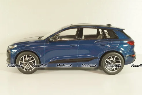 Audi Q6 E-Tron (GF) SUV 2024, blue, 5012326651, Spark 1:18