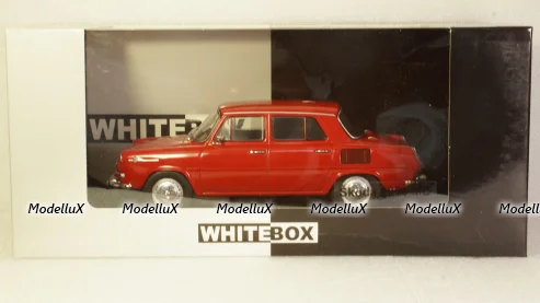 Skoda 1000 MB red, WB124066, WhiteBox 1:24