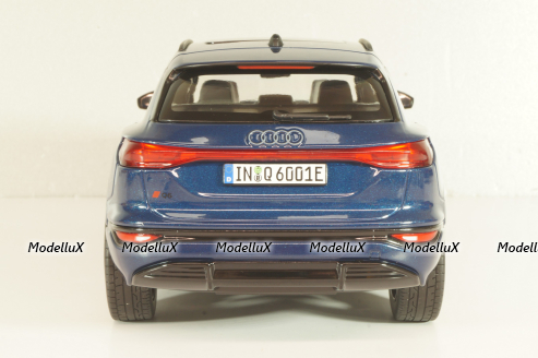 Audi Q6 E-Tron (GF) SUV 2024, blue, 5012326651, Spark 1:18