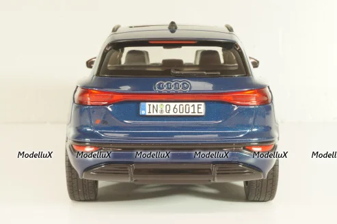 Audi Q6 E-Tron (GF) SUV 2024, blue, 5012326651, Spark 1:18
