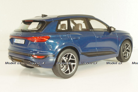 Audi Q6 E-Tron (GF) SUV 2024, blue, 5012326651, Spark 1:18