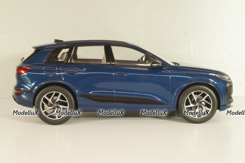 Audi Q6 E-Tron (GF) SUV 2024, blue, 5012326651, Spark 1:18