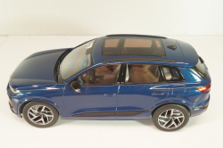 Audi Q6 E-Tron (GF) SUV 2024, blue, 5012326651, Spark 1:18