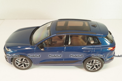 Audi Q6 E-Tron (GF) SUV 2024, blue, 5012326651, Spark 1:18