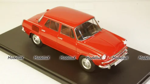 Skoda 1000 MB red, WB124066, WhiteBox 1:24
