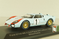 Ford GT40 MKII 24h Le Mans 1966, 2nd place, Miles/Hulme, 43055, CMR 1:43