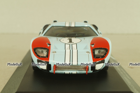 Ford GT40 MKII 24h Le Mans 1966, 2nd place, Miles/Hulme, 43055, CMR 1:43