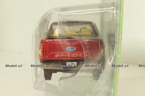 Ford F-150 Lariat pickup 2019, red, AW64322, AutoWorld 1:64