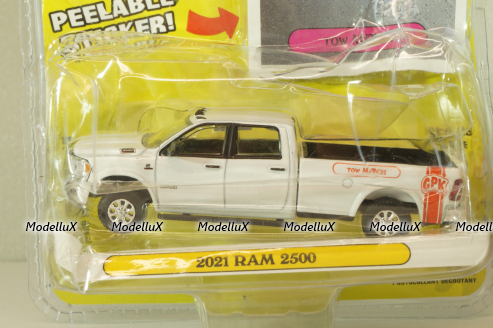 Dodge RAM 2500, white, 54070-D, Greenlight 1:64 Уценка!