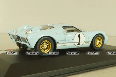 Ford GT40 MKII 24h Le Mans 1966, 2nd place, Miles/Hulme, 43055, CMR 1:43