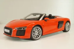 Audi R8 Spyder V10 2017, red, 5011618551, Iscale 1:18