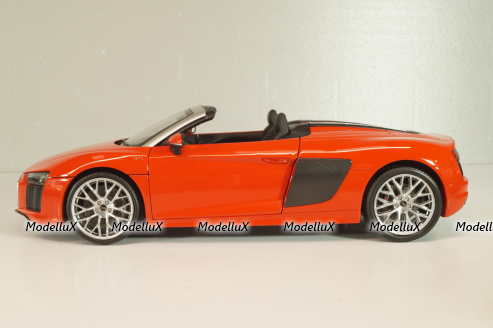 Audi R8 Spyder V10 2017, red, 5011618551, Iscale 1:18
