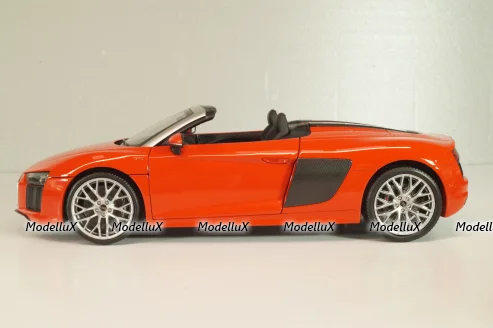 Audi R8 Spyder V10 2017, red, 5011618551, Iscale 1:18