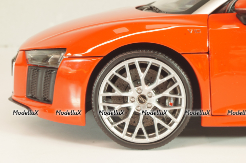 Audi R8 Spyder V10 2017, red, 5011618551, Iscale 1:18