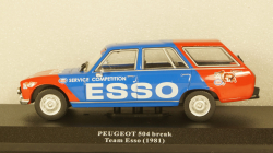 PEUGEOT 504 BREAK- Team Esso Peugeot Sport 1981, Rally Assistance №8