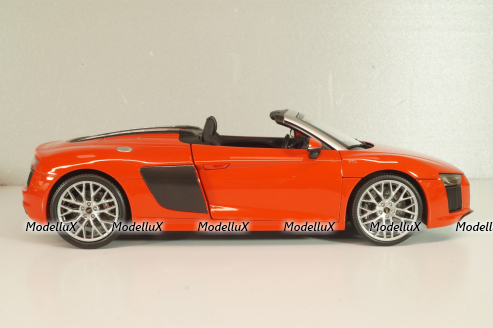 Audi R8 Spyder V10 2017, red, 5011618551, Iscale 1:18